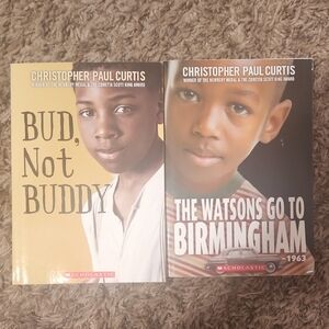 Bud, Not Buddy And The Watsons Go To Birmingham Scholastic Book Set